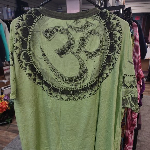 Green t-shirt from WEED - OHM design - size XL - Picture 3 of 3